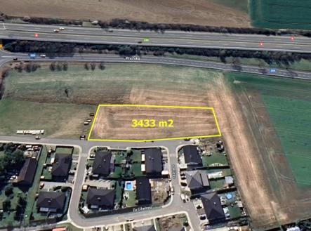 Prodej pozemku pro komerční výstavbu, 3 433 m²