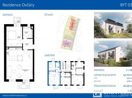 Prodej bytu, 2+kk, 66 m²