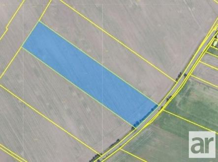 Prodej pozemku, zemědělská půda, 7 464 m²