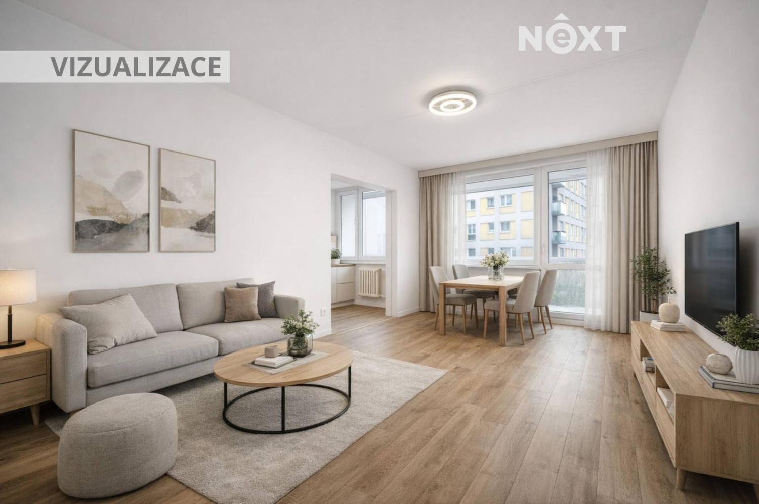 Prodej byt 3+1, 68㎡