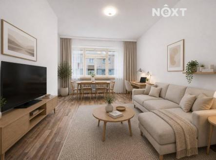 Prodej bytu, 2+kk, 48 m²