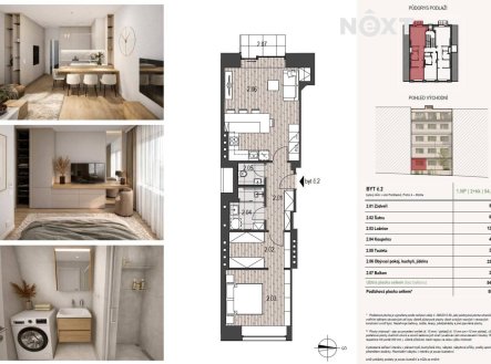 Prodej bytu, 2+kk, 3 m², Praha – náhled fotky 3