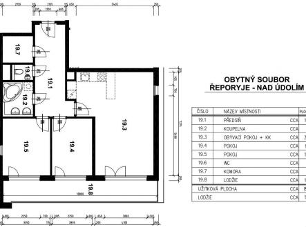 Prodej bytu, 3+kk, 100 m²