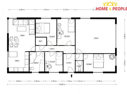 Prodej - dům/vila, 150 m²