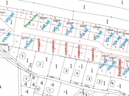 Prodej pozemku pro bydlení, 800 m²