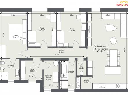 Prodej pozemku pro bydlení, 587 m²