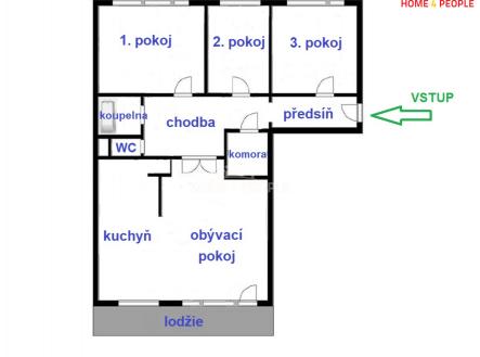 Prodej bytu, 4+kk, 101 m²