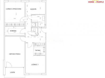 Pronájem bytu, 3+1, 83 m²