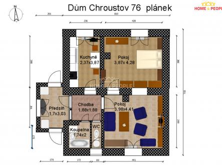Prodej domu/vily, 84 m²