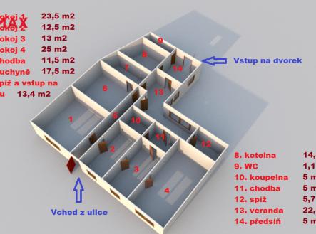 Prodej - dům/vila, 175 m²