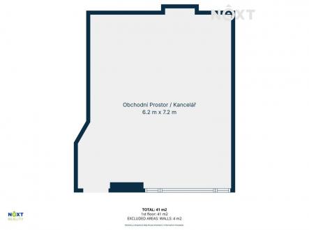 Pronájem komerčního objektu, obchodní centrum, 18 m²