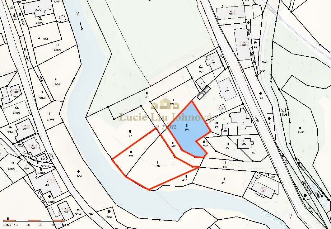 Prodej stavebních pozemků o výměře 2.485 m2, Josefův Důl, okres Jablonec nad Nisou
