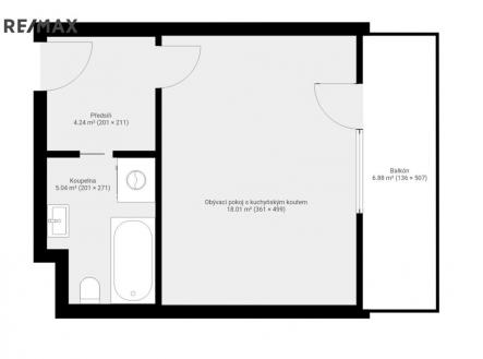 Prodej bytu, 1+kk, 30 m²