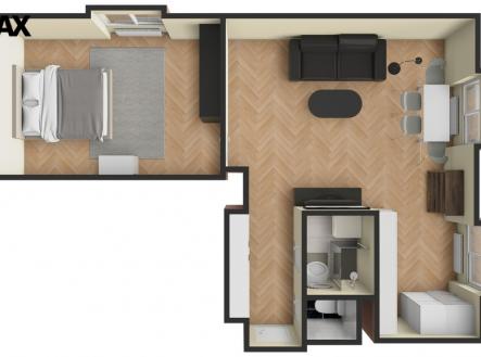 Prodej bytu, 2+kk, 52 m²