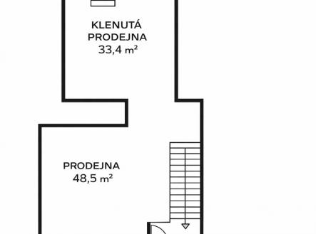 Pronájem obchodní prostor, 82 m²
