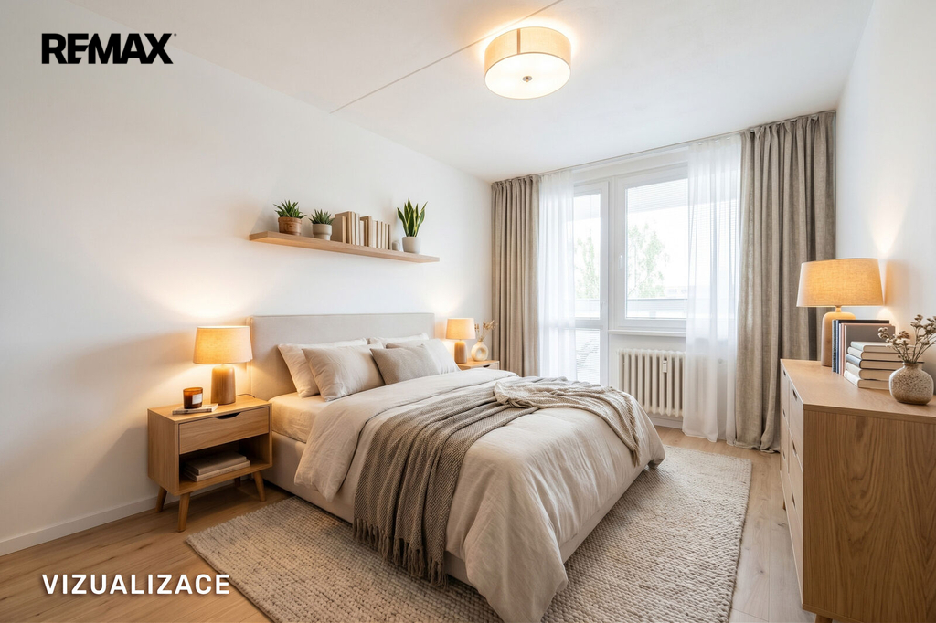 Ložnice vizualizace