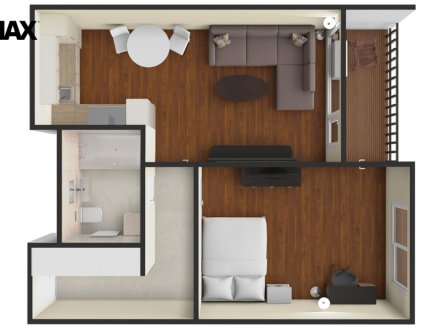 Prodej bytu, 2+kk, 54 m²
