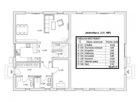 Prodej bytu, 5+kk, 188 m²