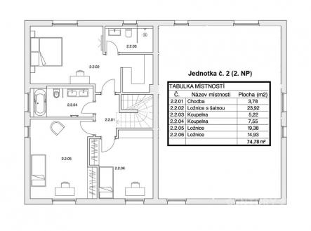 Prodej bytu, 5+kk, 188 m²