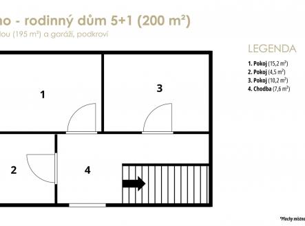 Prodej domu/vily, 200 m²