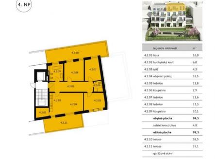 Prodej bytu, 4+kk, 160 m²