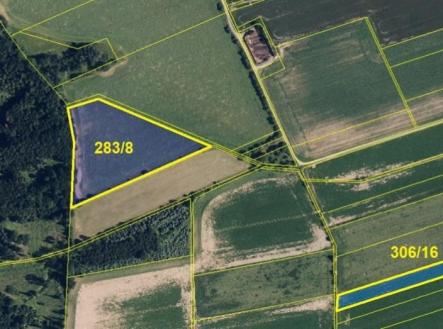 Prodej - pozemek, zemědělská půda, 31 084 m²