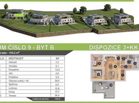 Prodej bytu, 3+kk, 103 m²