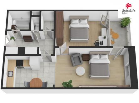 Prodej bytu, 2+kk, 65 m²