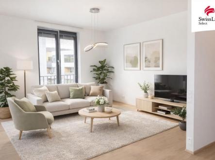 Pronájem bytu, 3+kk, 76 m²