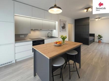 Pronájem bytu, 1+kk, 38 m²