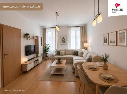 Pronájem bytu, 2+kk, 40 m²