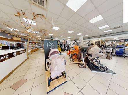 Pronájem obchodní prostory, 456 m²
