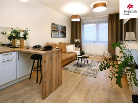 Pronájem bytu, 1+kk, 35 m²