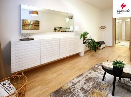 Pronájem bytu, 1+kk, 35 m²