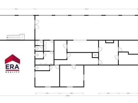 Pronájem - skladovací prostor, 270 m²