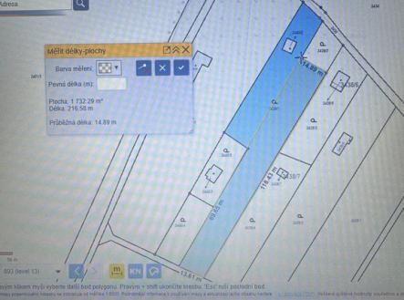 Prodej pozemku, zahrada, 1 500 m²