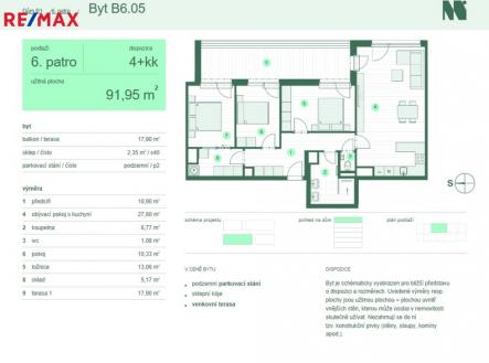Prodej bytu, 4+kk, 112 m²