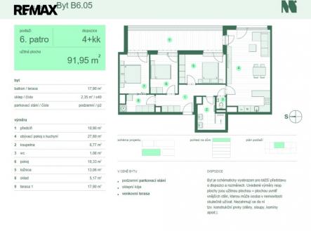 Prodej bytu, 4+kk, 112 m²