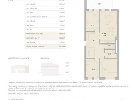 Prodej bytu, 4+kk, 103 m²