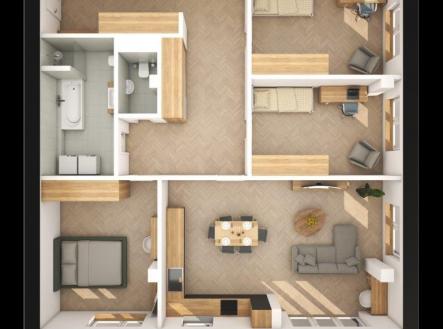 Prodej bytu, 4+kk, 116 m²