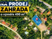 Prodej pozemku, zahrada, 490 m²