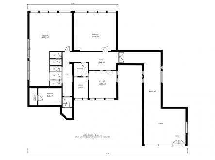 Pronájem - kanceláře, 92 m²