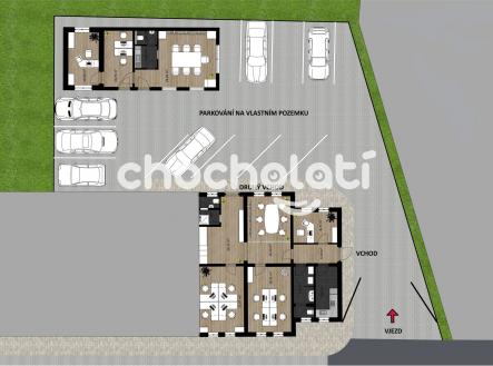Pronájem kanceláře, 157 m²