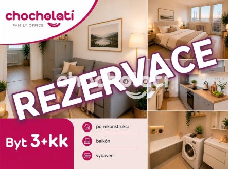 Prodej bytu, 3+kk, 60 m²