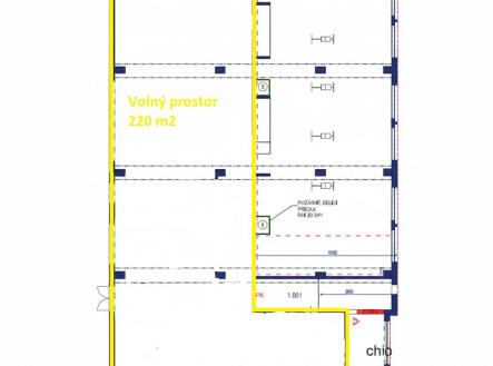 Pronájem obchodní prostor, 220 m²