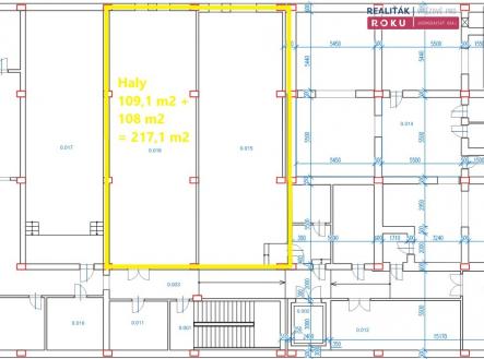 Pronájem obchodní prostor, 540 m²