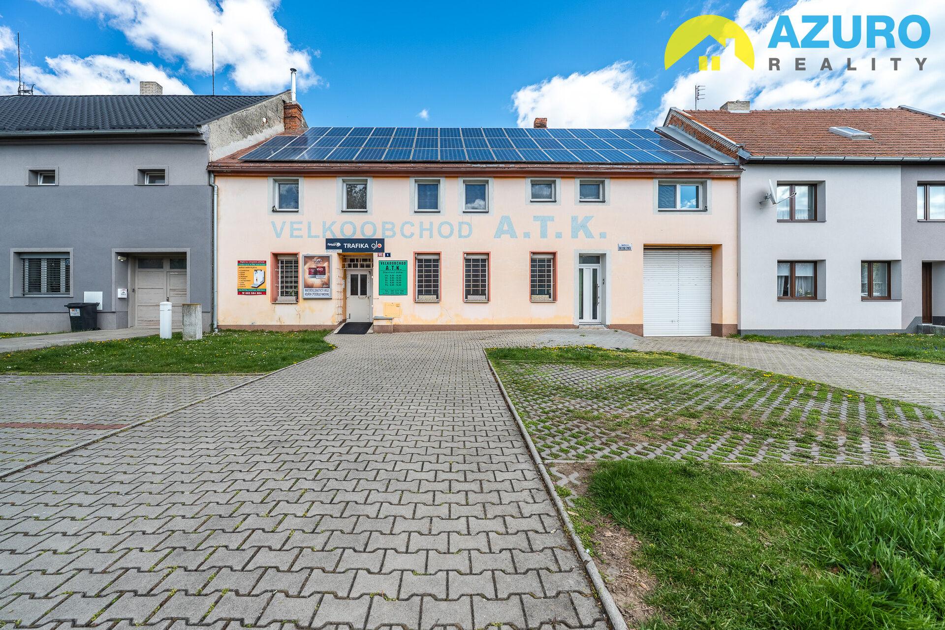 Prodej úsporného domu s komečními prostory Horní Moštěnice