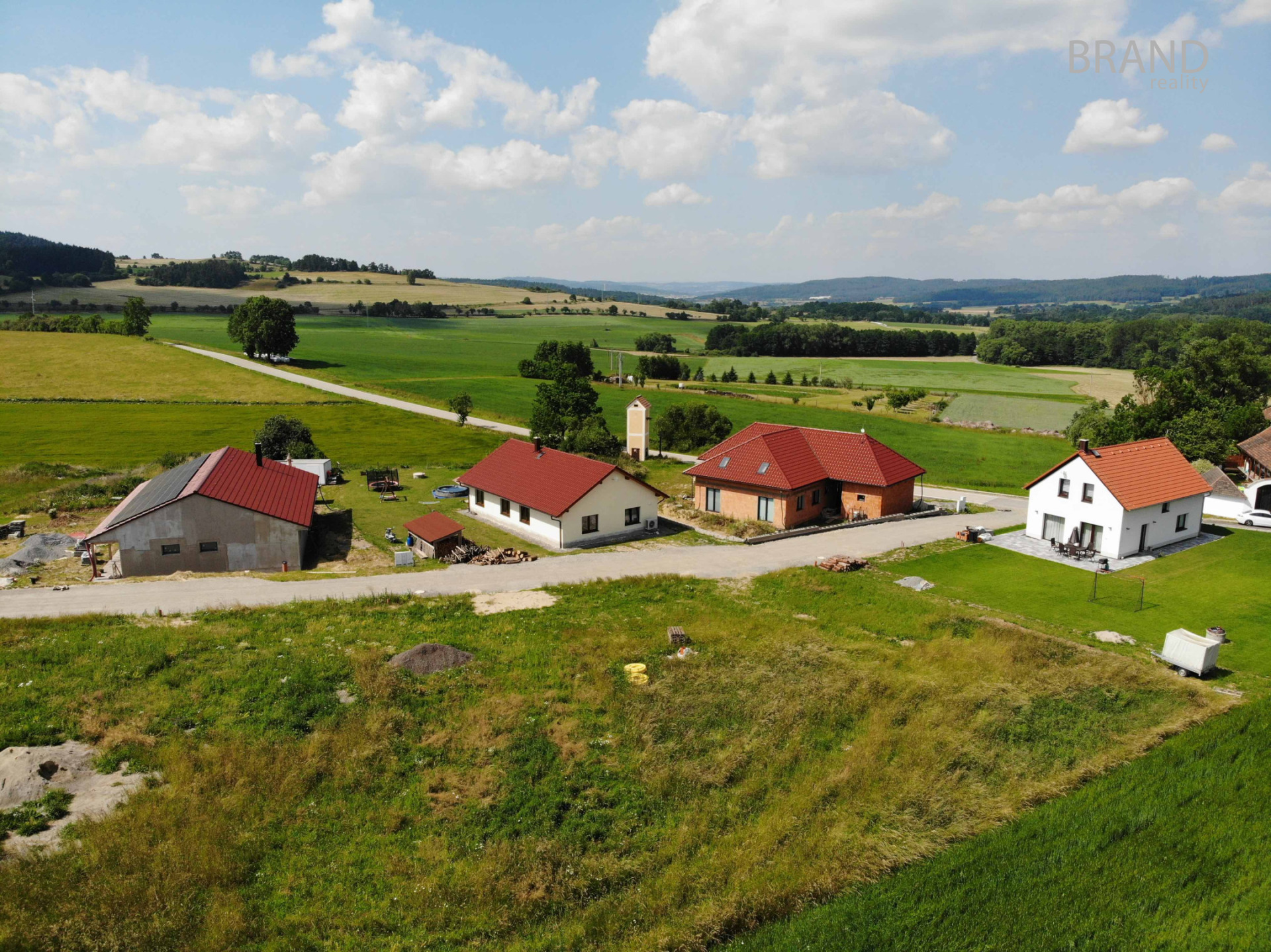 Prodej stavebního pozemku 800 m2, Milejovice, okr. Strakonice. 