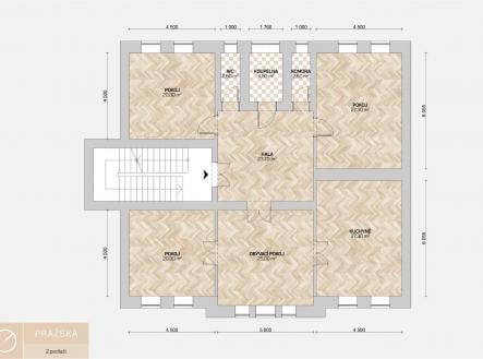 Pronájem bytu, 4+1, 184 m²