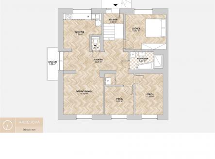 Prodej bytu, 4+kk, 94 m²